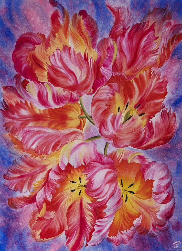 Luz en Primavera - Obra original de Anastasia Zueva