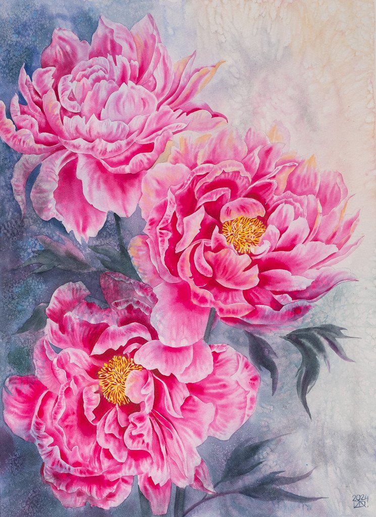 Danza Rosa de Primavera - Obra original de Anastasia Zueva