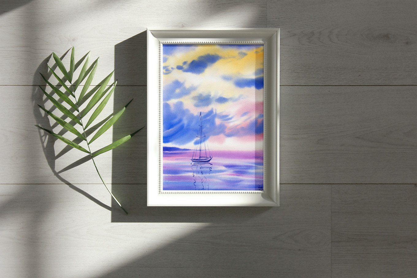 Purple Sunset Sailing