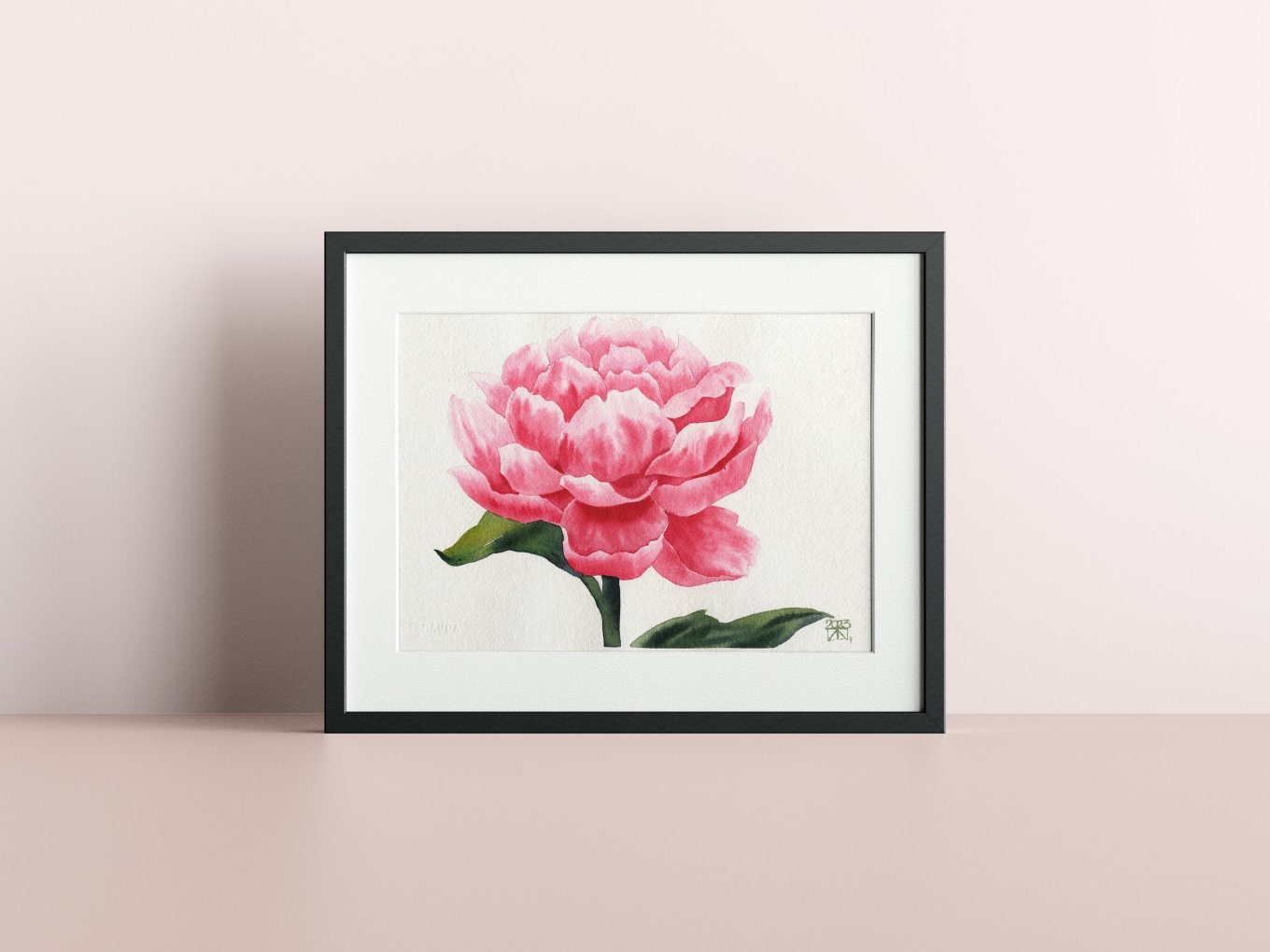 Blooming Rose Series - Full Bloom Horizontal