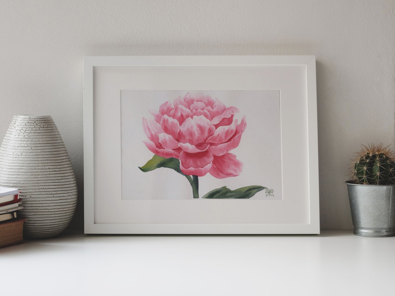 Blooming Rose Series - Full Bloom Horizontal